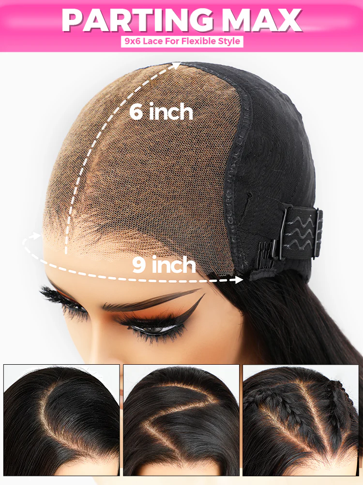 CurlyMe Mocha Mousse Color Layered Cut Face Framing Body Wave Pre-Cut Lace Wear Go Wig - Image 6