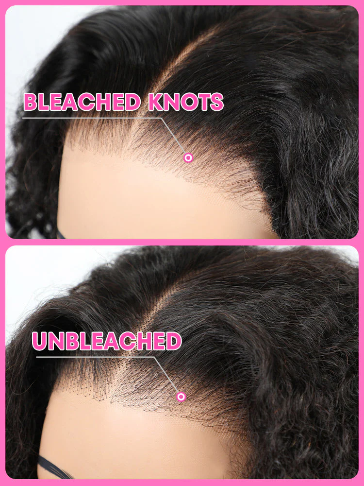 CurlyMe Pre-bleached Deep Wave Wear Go Glueless Wig Pre-cut 6x4 HD Lace Wig Pre-plucked - Image 3