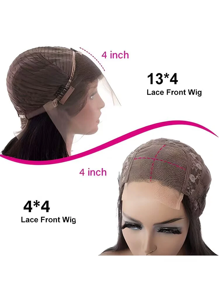 CurlyMe Highlights Ombre Human Hair Wigs Kinky Curly Transparent Lace Wigs Pre plucked - Image 8