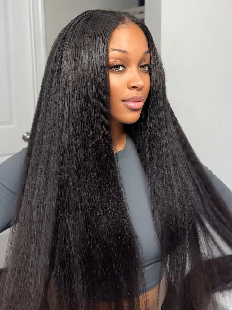 CurlyMe 3 In 1 Half Wig Human Hair Flip Over Wig With Adjustable String Beginner Friendly - Image 4