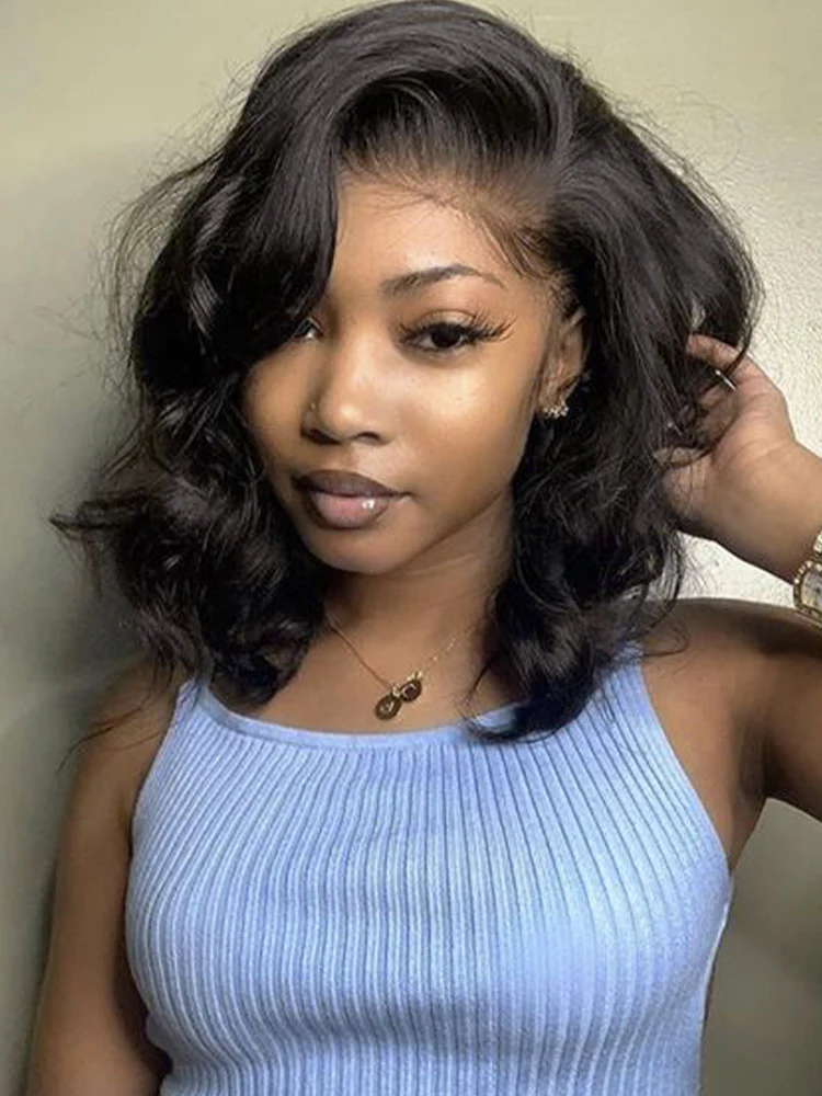 CurlyMe M-Cap 9x6 Blow Out Wear Go Glueless Wig 250% Density Layered Cut HD Lace Wig - Image 3