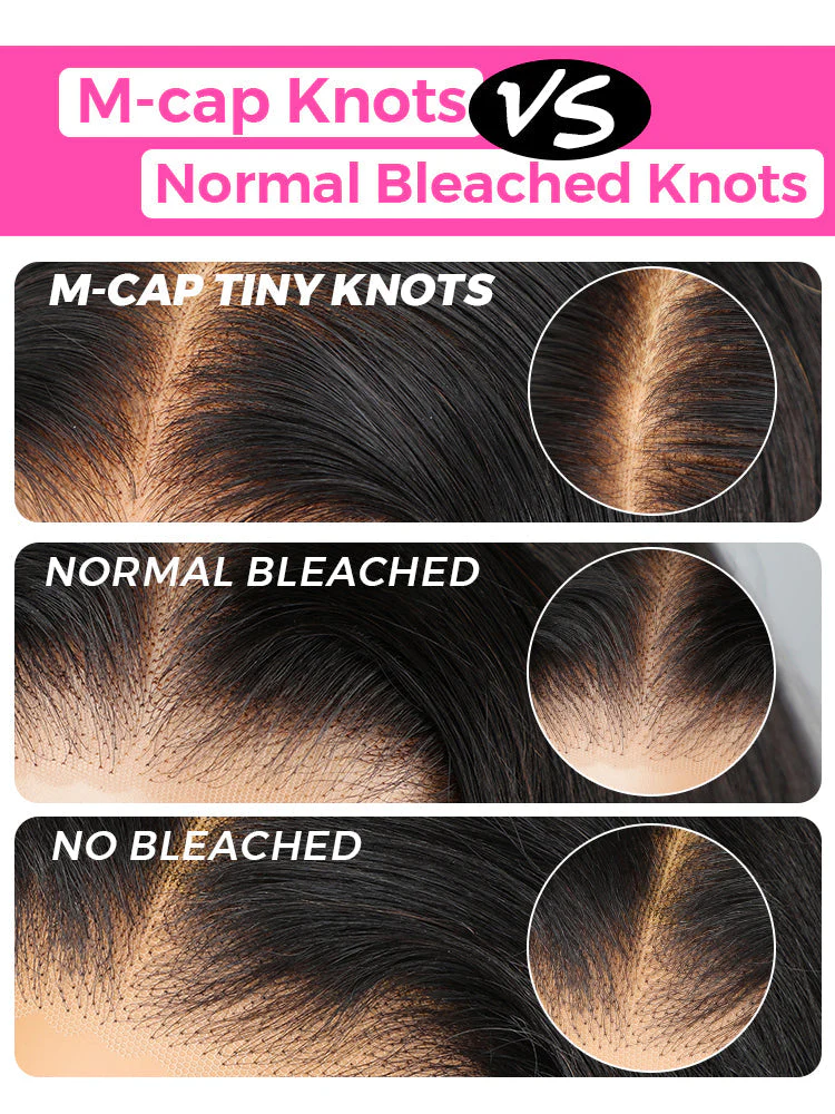 CurlyMe Pre-cut 9x6 Lace M-cap Wear Go Glueless Mini Knots Light Yaki Straight Hair HD Lace Front Wig Pre-plucked - Image 14