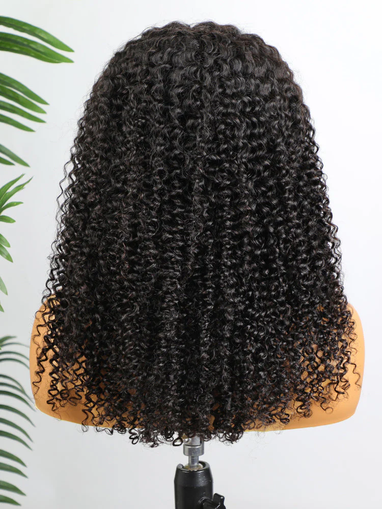 [Clearance Sale]Wear Go Glueless Wig Pre-cut 6x4 HD Lace Kinky Curly Human Hair Wig - Image 8